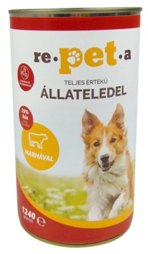 Repeta Classic marhás konzerv kutyáknak  1240 g