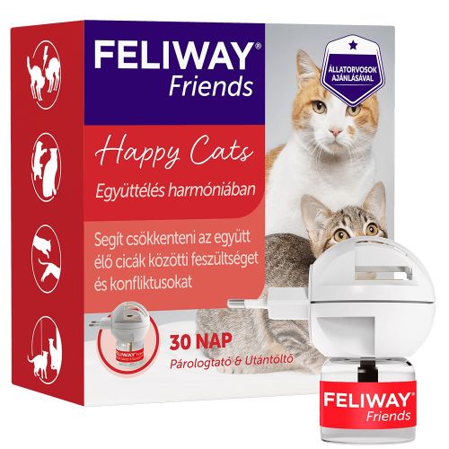 Feliway Friends párologtató készülék és folyadék macskáknak  48 ml