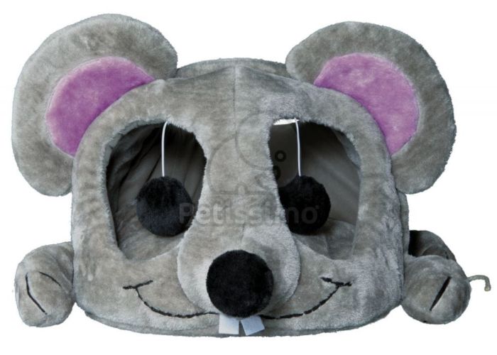 Trixie egér formájú kaparófa odúval  35x33x65 cm