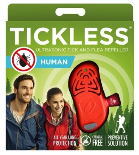 TickLess Human ultrahangos kullancsriasztó  Narancs - 1 db