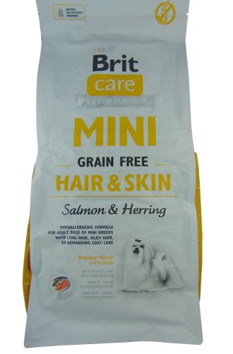 Brit Care Mini Grain Free Hair & Skin  7 kg