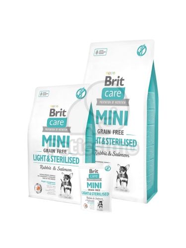 Brit Care Mini Grain Free Light & Sterilised  7 kg