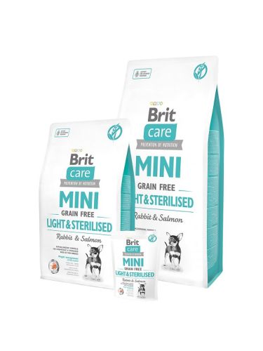 Brit Care Mini Grain Free Light & Sterilised  7 kg