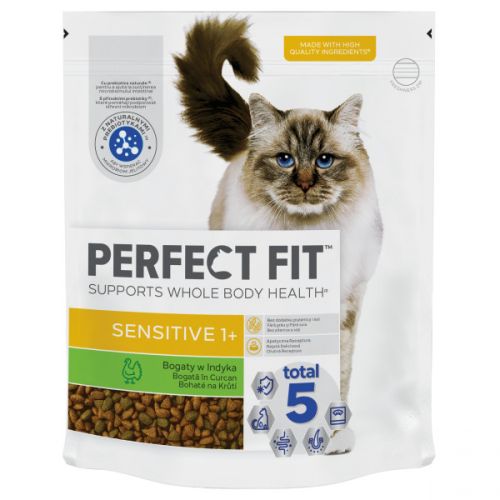 Perfect Fit Sensitive 1+ macskaeledel pulykával  1.4 kg
