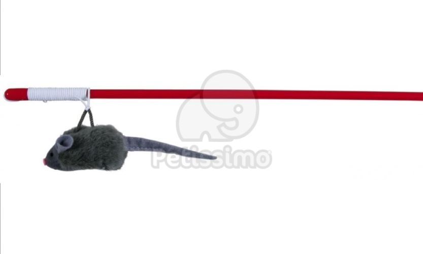 Trixie pálca plüss, sípoló egérrel  47 cm