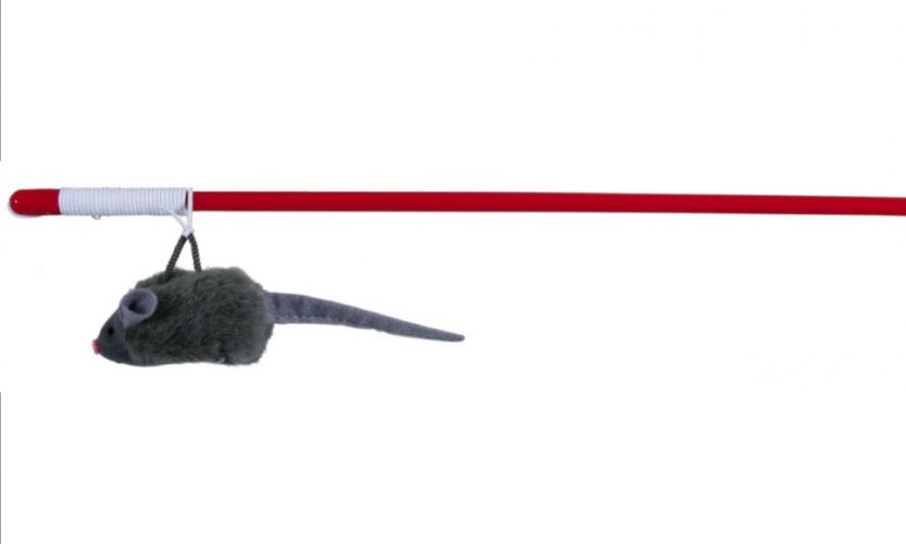 Trixie pálca plüss, sípoló egérrel  47 cm