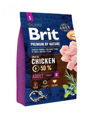 Brit Premium by Nature Adult Small  3 kg