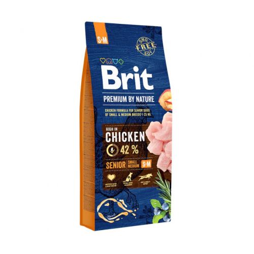 Brit Premium by Nature Senior Small / Medium  15 kg