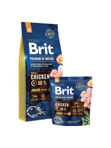 Brit Premium by Nature Junior Medium  1 kg
