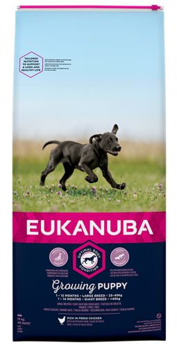 Eukanuba Growing Puppy Large Breed - chicken  15 kg