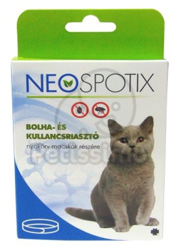 Neospotix bolha- és kullancsriasztó nyakörv macskáknak  1 db
