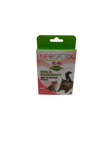 Neospotix bolha- és kullancsriasztó spot on macskáknak 5 x 1 ml