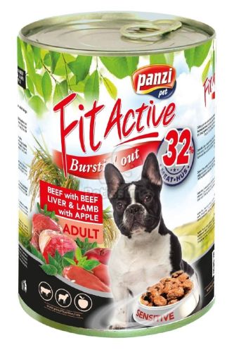 FitActive Sensitive RedBomb konzerv kutyáknak  1240 g