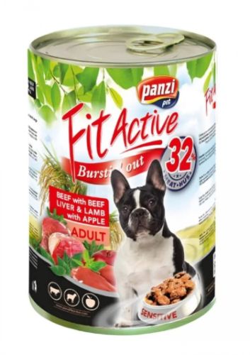 FitActive Sensitive RedBomb konzerv kutyáknak  1240 g