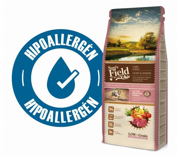 Sam's Field Low Grain Light & Senior Lamb & Rice  13 kg