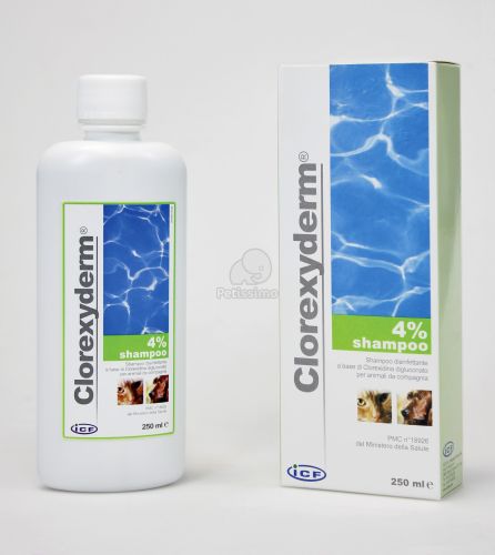 Clorexyderm 4%-os sampon  250 ml