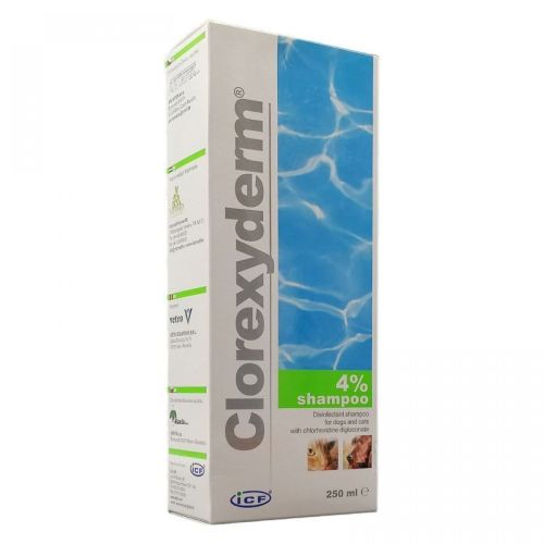 Clorexyderm 4%-os sampon  250 ml