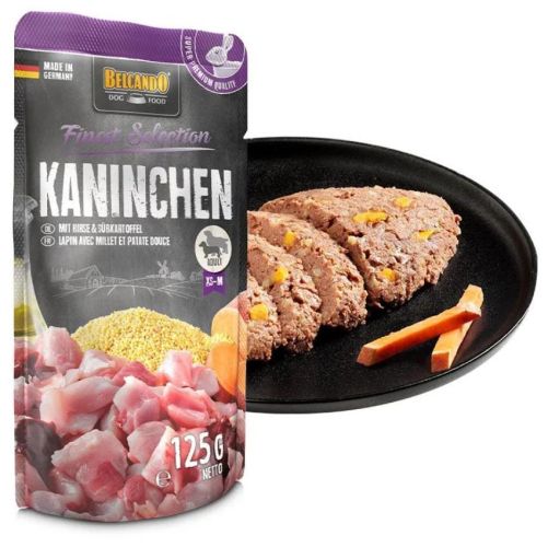 Belcando Finest Selection nyúlhússal, kölessel és édesburgonyával  125 g