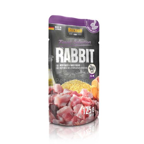 Belcando Finest Selection nyúlhússal, kölessel és édesburgonyával  125 g