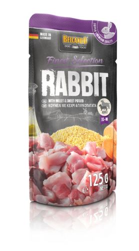 Belcando Finest Selection nyúlhússal, kölessel és édesburgonyával  125 g