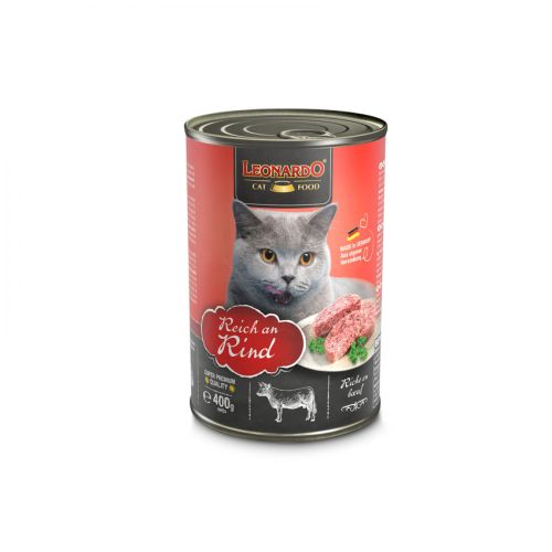 Leonardo konzerv marhahúsban gazdag  400 g