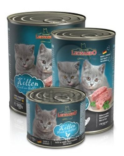 Leonardo Kitten konzerv baromfiban gazdag  800 g
