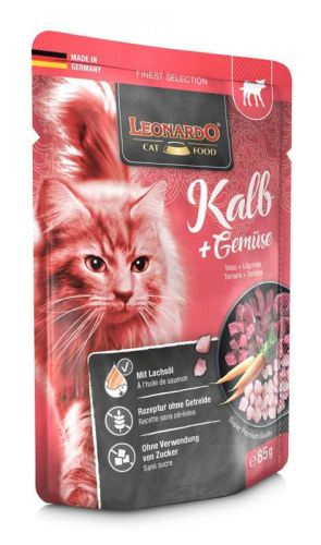 Leonardo Finest Selection borjú és zöldségek  85 g