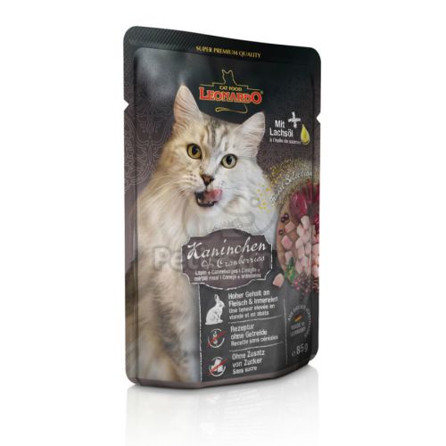 Leonardo Finest Selection nyúlhús és tőzegáfonya  85 g