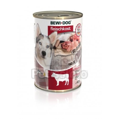 Bewi-Dog konzerv színhús marhahúsban gazdag  400 g