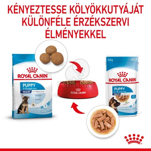 Royal Canin Maxi Puppy alutasakos 10 x  140 g