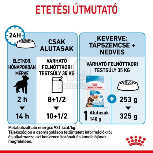 Royal Canin Maxi Puppy alutasakos 10 x  140 g