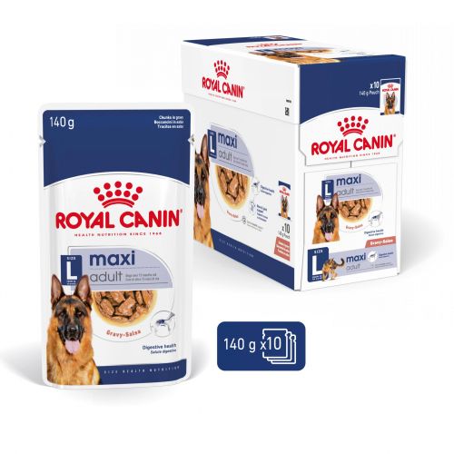 Royal Canin Maxi Adult alutasakos 10 x  140 g