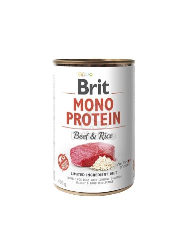 Brit Mono Protein Beef & Rice  400 g