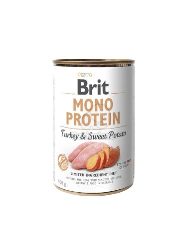 Brit Mono Protein Turkey & Sweet Potato  400 g