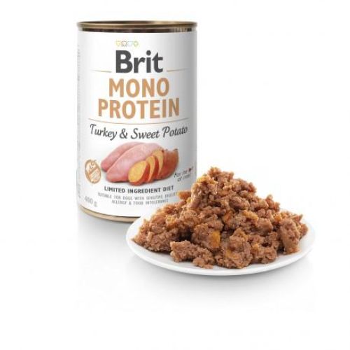 Brit Mono Protein Turkey & Sweet Potato  400 g