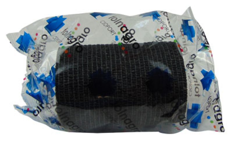 Rugalmas Pólya COPOLY 7,5 cm fekete   1 db