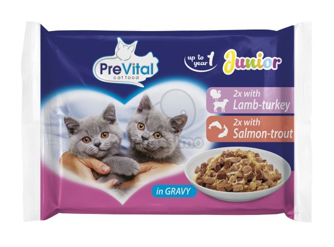 PreVital alutasakos eldel Junior 4 x 100 g