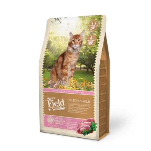 Sam's Field Delicious Wild macskaeledel  2.5 kg