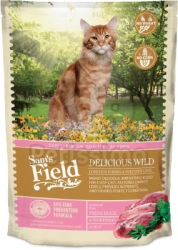 Sam's Field Delicious Wild macskaeledel  7.5 kg