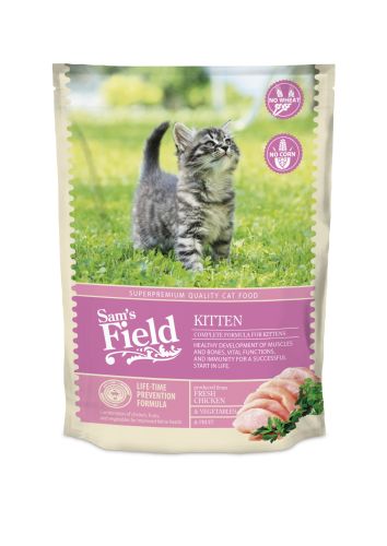 Sam's Field Kitten macskaeledel  0.4 kg