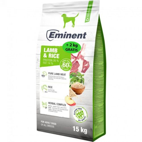 Eminent Lamb & Rice 26/14 száraz kutyatáp  17 kg