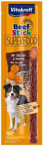 Vitakraft Beef Stick Superfood - chia mag & sárgarépa  25 g