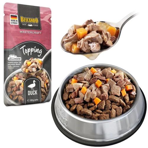 Belcando Mastercraft feltét friss kacsahússal  100 g