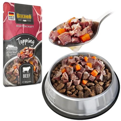 Belcando Mastercraft feltét friss marhahússal  100 g