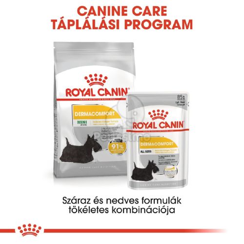 Royal Canin Dermacomfort - alutasakos eledel bőrirritációra hajlamos kutyák részére  85 g