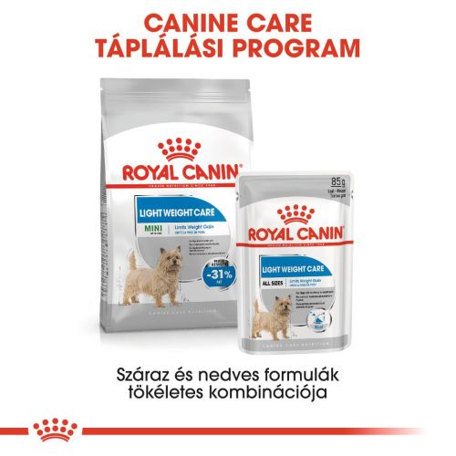 Royal Canin Light Weight Care - alutasakos eledel hízásra hajlamos kutyák részére  85 g