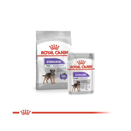 Royal Canin Sterilised - alutasakos eledel ivartalanított kutyák részére  85 g