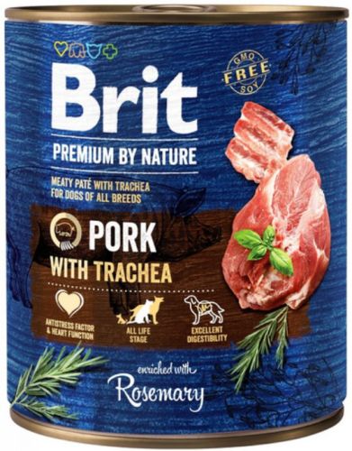 Brit Premium by Nature Adult Pork with Trachea  800 g