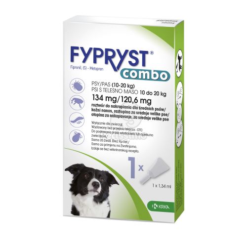 FYPRYST COMBO rácsepegtető oldat közepes testű kutyáknak  1 db