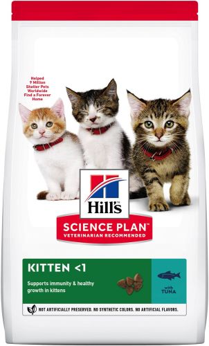 Hill's Science Plan Kitten száraz macskatáp, tonhal  1.5 kg